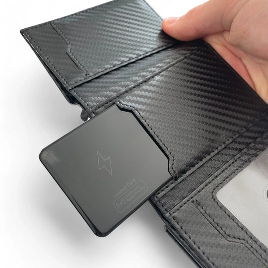 Travel Companion Black Tracking Card