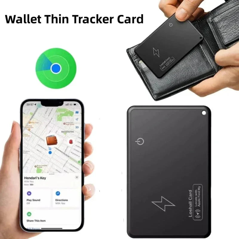 TRVL Backpacks Black Smart Luggage Tracker Card