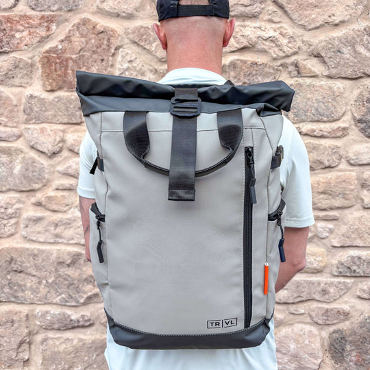 TRVL Backpacks The Rolltop Backpack