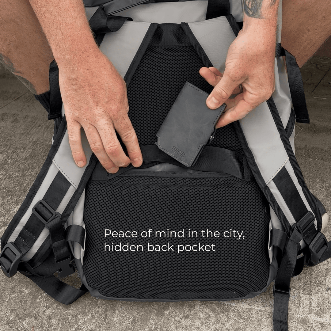TRVL Backpacks The Rolltop Backpack
