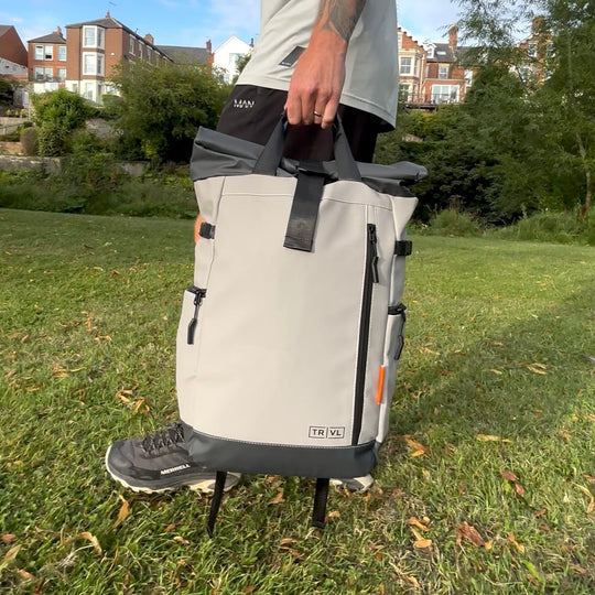 TRVL Backpacks The Rolltop Backpack