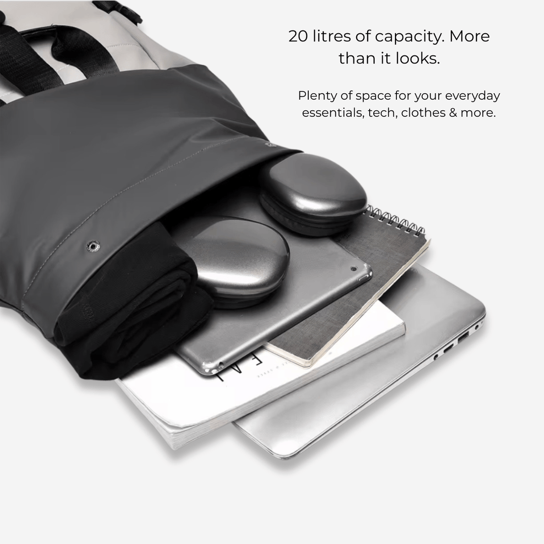 TRVL Backpacks The Rolltop Backpack