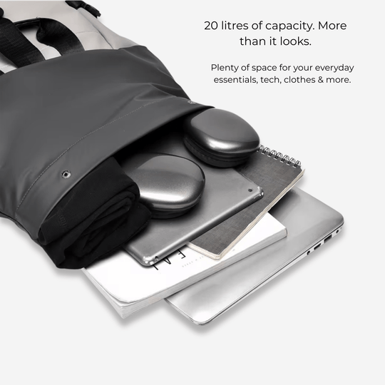 TRVL Backpacks The Rolltop Backpack
