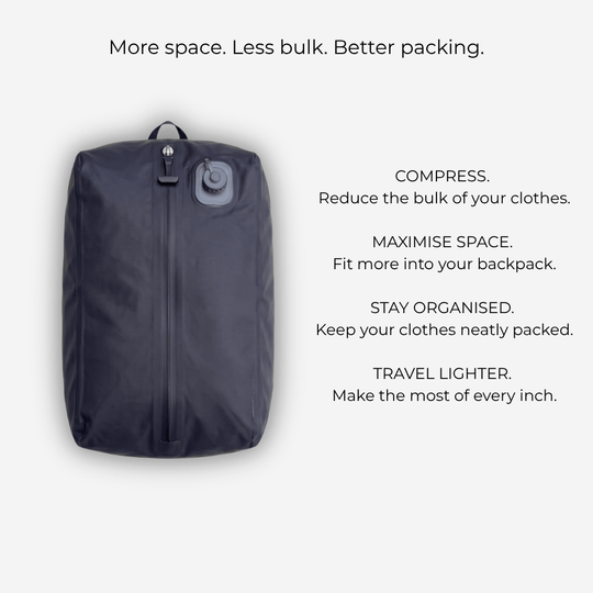 TRVL Backpacks Vacuum Compression Cube
